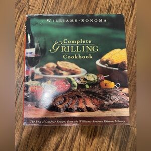 Williams Sonoma Grilling Cookbook with Green and Brown Cover